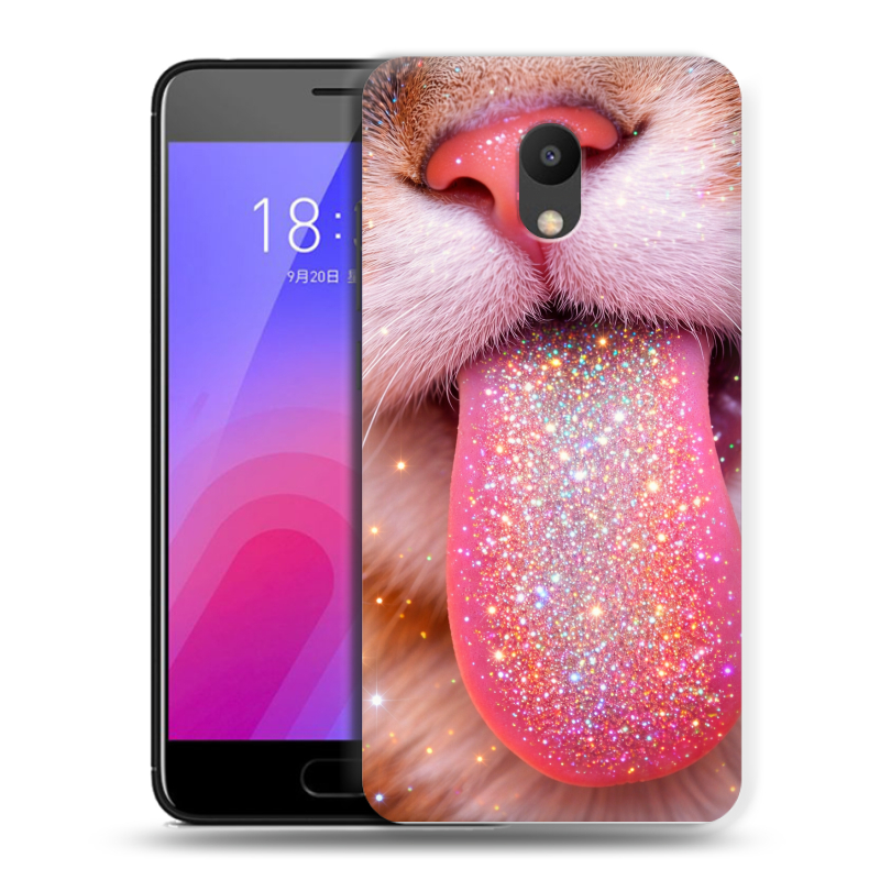 Пластиковый чехол на Meizu M6 с принтом для девочек Пластиковый чехол на Meizu M6 с принтом для девочек