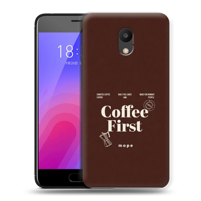 Пластиковый чехол на Meizu M6 с принтом женский Пластиковый чехол на Meizu M6 с принтом женский