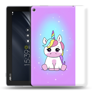 Силиконовый чехол на планшета ASUS ZenPad 10 Z301ML с принтом Единорог Силиконовый чехол на планшета ASUS ZenPad 10 Z301ML с принтом Единорог