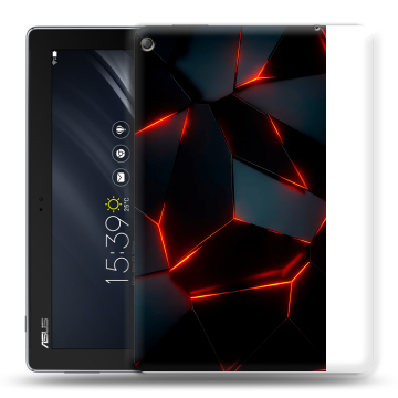 Силиконовый чехол на планшета ASUS ZenPad 10 Z301ML с принтом Яркие абстракции Силиконовый чехол на планшета ASUS ZenPad 10 Z301ML с принтом Яркие абстракции