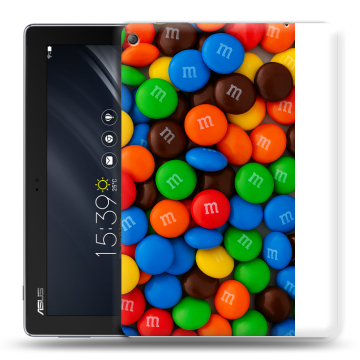Силиконовый чехол на планшета ASUS ZenPad 10 Z301ML с принтом Конфеты Силиконовый чехол на планшета ASUS ZenPad 10 Z301ML с принтом Конфеты