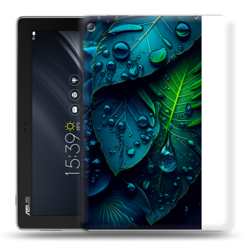 Силиконовый чехол на планшета ASUS ZenPad 10 Z301ML с принтом Листья Силиконовый чехол на планшета ASUS ZenPad 10 Z301ML с принтом Листья