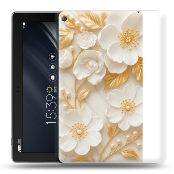 Силиконовый чехол на ASUS ZenPad 10 Z301ML с принтом Цветы