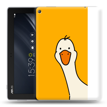 Силиконовый чехол на ASUS ZenPad 10 Z301ML с принтом Утка Силиконовый чехол на ASUS ZenPad 10 Z301ML с принтом Утка