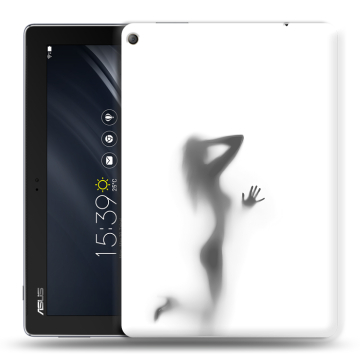 Силиконовый чехол на ASUS ZenPad 10 Z301ML с принтом Силуэт