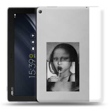 Силиконовый чехол на ASUS ZenPad 10 Z301ML с принтом Мона Лиза