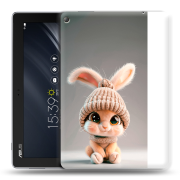 Силиконовый чехол на ASUS ZenPad 10 Z301ML с принтом Кролик