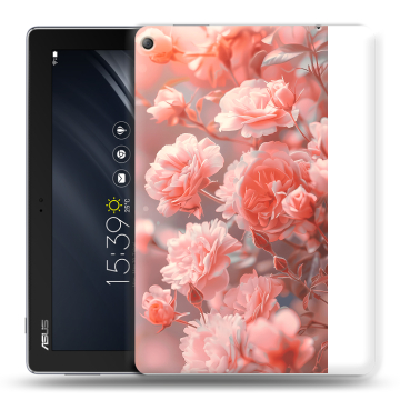Силиконовый чехол на ASUS ZenPad 10 Z301ML с принтом Розы цветы