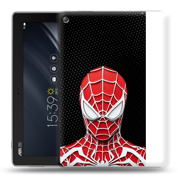 Силиконовый чехол на ASUS ZenPad 10 Z301ML с принтом человек паук spiderman Силиконовый чехол на ASUS ZenPad 10 Z301ML с принтом человек паук spiderman