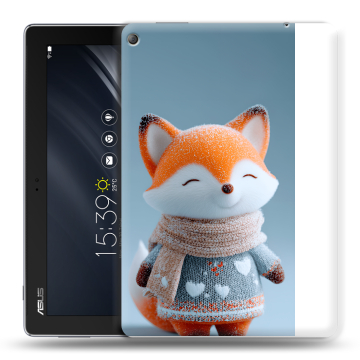 Силиконовый чехол на ASUS ZenPad 10 Z301ML с принтом Лиса