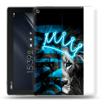 Силиконовый чехол на ASUS ZenPad 10 Z301ML с принтом Король лев