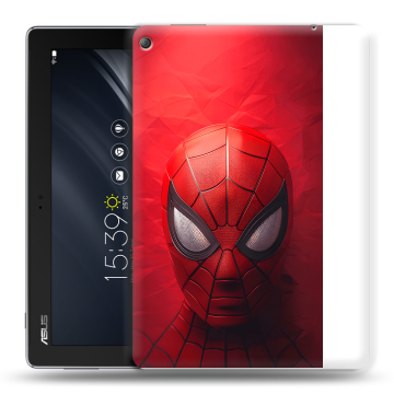 Силиконовый чехол на ASUS ZenPad 10 Z301ML с принтом Spiderman Человек паук