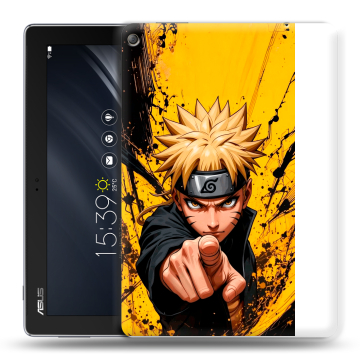 Силиконовый чехол на ASUS ZenPad 10 Z301ML с принтом Naruto Наруто