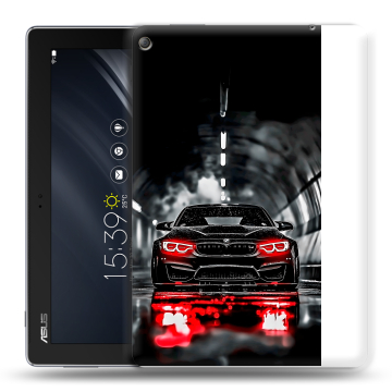 Силиконовый чехол на ASUS ZenPad 10 Z301ML с принтом BMW БМВ