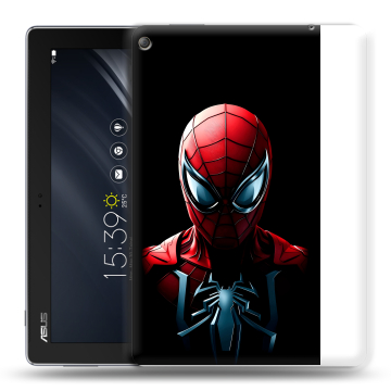 Силиконовый чехол на ASUS ZenPad 10 Z301ML с принтом Spiderman Человек паук