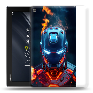 Силиконовый чехол на ASUS ZenPad 10 Z301ML с принтом IronMan Железный человек Силиконовый чехол на ASUS ZenPad 10 Z301ML с принтом IronMan Железный человек