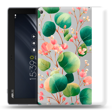 Силиконовый чехол на ASUS ZenPad 10 Z301ML с принтом женский
