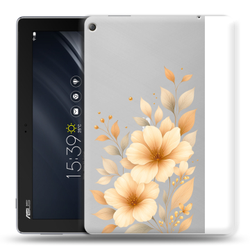 Силиконовый чехол на ASUS ZenPad 10 Z301ML с принтом для девушки