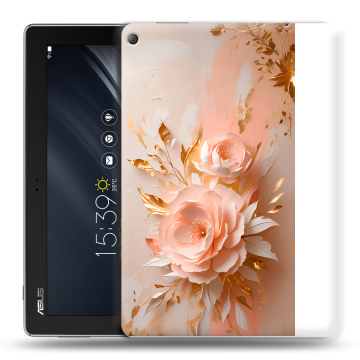 Силиконовый чехол на ASUS ZenPad 10 Z301ML с принтом женский