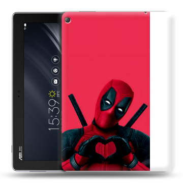 Силиконовый чехол на ASUS ZenPad 10 Z301ML с принтом Дедпул Deadpool Силиконовый чехол на ASUS ZenPad 10 Z301ML с принтом Дедпул Deadpool