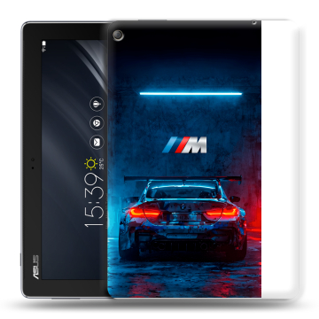 Силиконовый чехол на ASUS ZenPad 10 Z301ML с принтом BMW БМВ