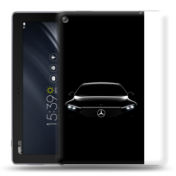 Силиконовый чехол на ASUS ZenPad 10 Z301ML с принтом Mercedes Мерседес