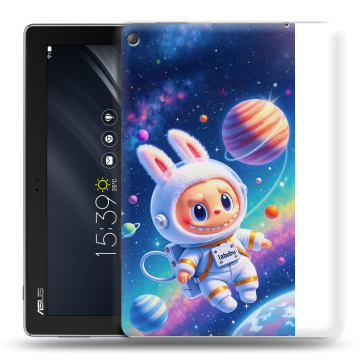 Силиконовый чехол на ASUS ZenPad 10 Z301ML с принтом Labubu Лабубу