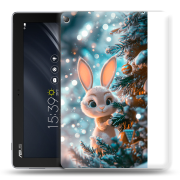 Силиконовый чехол на ASUS ZenPad 10 Z301ML с принтом Новый год Силиконовый чехол на ASUS ZenPad 10 Z301ML с принтом Новый год