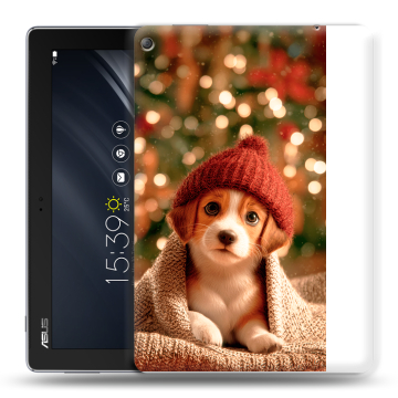 Силиконовый чехол на ASUS ZenPad 10 Z301ML с принтом Новый год Силиконовый чехол на ASUS ZenPad 10 Z301ML с принтом Новый год