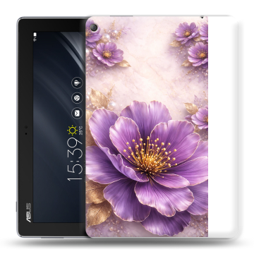 Силиконовый чехол на ASUS ZenPad 10 Z301ML с принтом женский