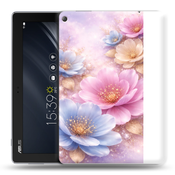 Силиконовый чехол на ASUS ZenPad 10 Z301ML с принтом женский