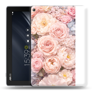 Силиконовый чехол на ASUS ZenPad 10 Z301ML с принтом женский