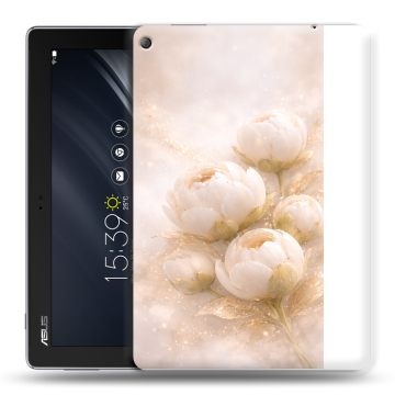 Силиконовый чехол на ASUS ZenPad 10 Z301ML с принтом женский