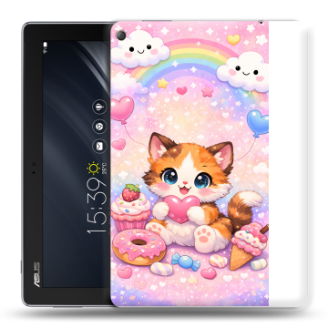 Силиконовый чехол на ASUS ZenPad 10 Z301ML с принтом для девочек