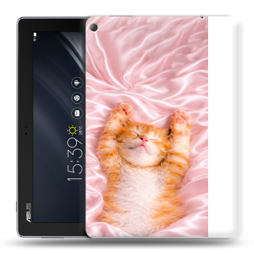 Силиконовый чехол на ASUS ZenPad 10 Z301ML с принтом женский