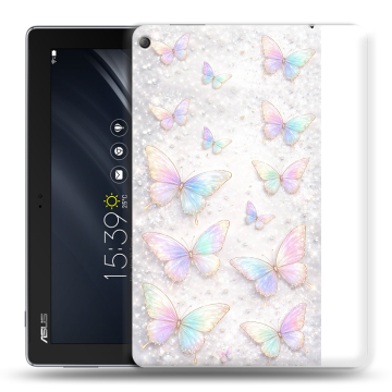 Силиконовый чехол на ASUS ZenPad 10 Z301ML с принтом женский