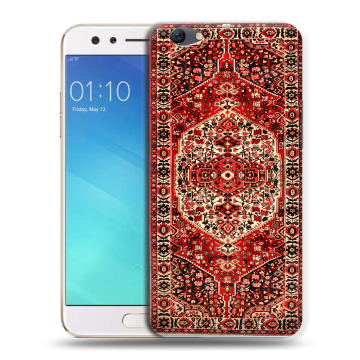 Силиконовый чехол на OPPO F3 с принтом Ковер