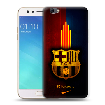 Силиконовый чехол на OPPO F3 с принтом Барселона Barcelona Силиконовый чехол на OPPO F3 с принтом Барселона Barcelona