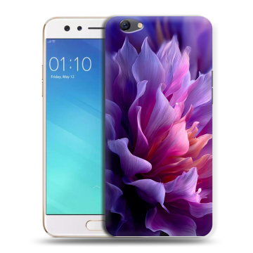 Силиконовый чехол на OPPO F3 с принтом женский цветы Силиконовый чехол на OPPO F3 с принтом женский цветы