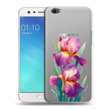Силиконовый чехол на OPPO F3 с принтом Цветы орхидеи Силиконовый чехол на OPPO F3 с принтом Цветы орхидеи