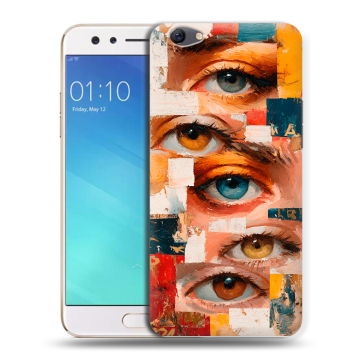 Силиконовый чехол на OPPO F3 с принтом Модный принт Силиконовый чехол на OPPO F3 с принтом Модный принт