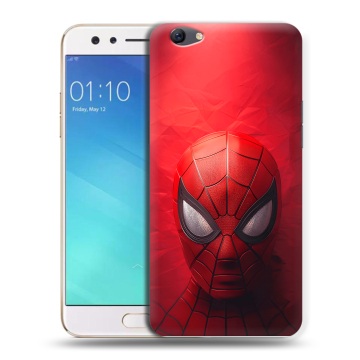 Силиконовый чехол на OPPO F3 с принтом Spiderman Человек паук Силиконовый чехол на OPPO F3 с принтом Spiderman Человек паук