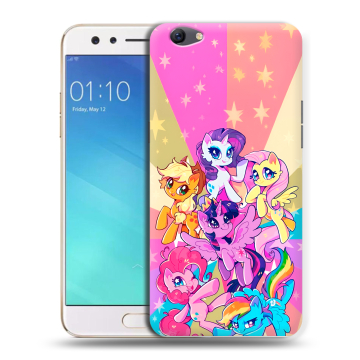 Силиконовый чехол на OPPO F3 с принтом My little pony Дружба чудо Силиконовый чехол на OPPO F3 с принтом My little pony Дружба чудо