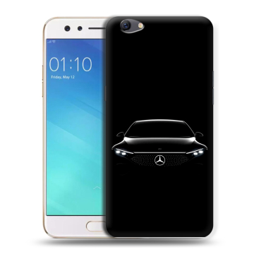 Силиконовый чехол на OPPO F3 с принтом Mercedes Мерседес Силиконовый чехол на OPPO F3 с принтом Mercedes Мерседес