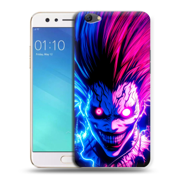 Силиконовый чехол на OPPO F3 с принтом Death note Тетрадь смерти