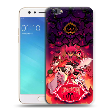 Силиконовый чехол на OPPO F3 с принтом Hazbin Hotel Отель Хазбин Силиконовый чехол на OPPO F3 с принтом Hazbin Hotel Отель Хазбин
