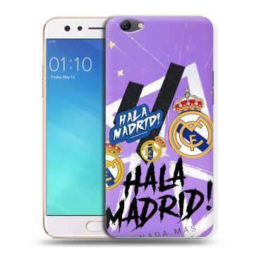 Силиконовый чехол на OPPO F3 с принтом Real Madrid Реал Мадрид Силиконовый чехол на OPPO F3 с принтом Real Madrid Реал Мадрид