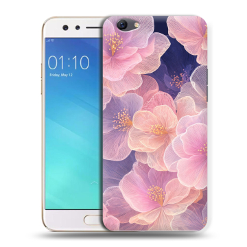 Силиконовый чехол на OPPO F3 с принтом женский Силиконовый чехол на OPPO F3 с принтом женский