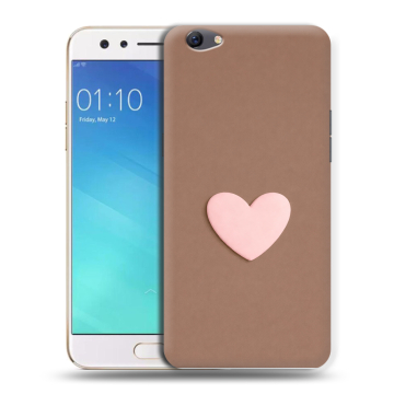 Силиконовый чехол на OPPO F3 с принтом женский