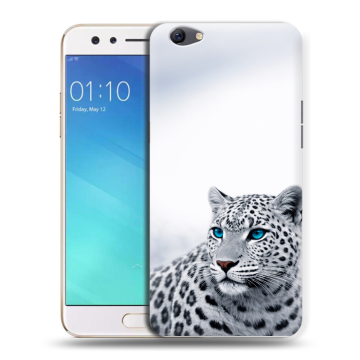 Силиконовый чехол на OPPO F3 с принтом женский